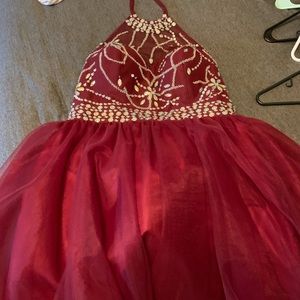 Burgundy Homecoming/Prom Dress